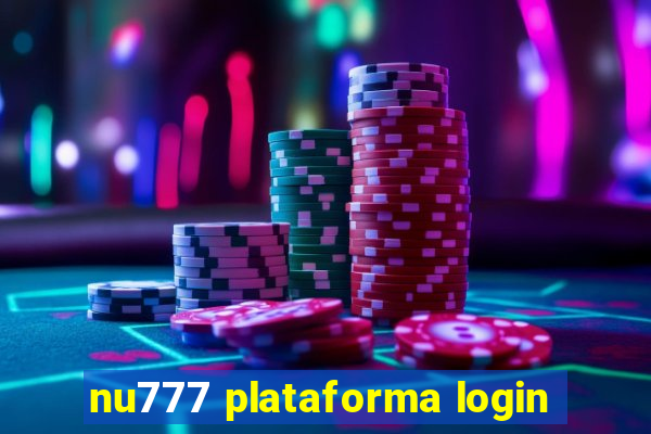 nu777 plataforma login